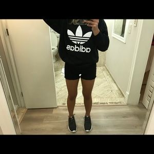 Black Adidas sweatshirt - size XS